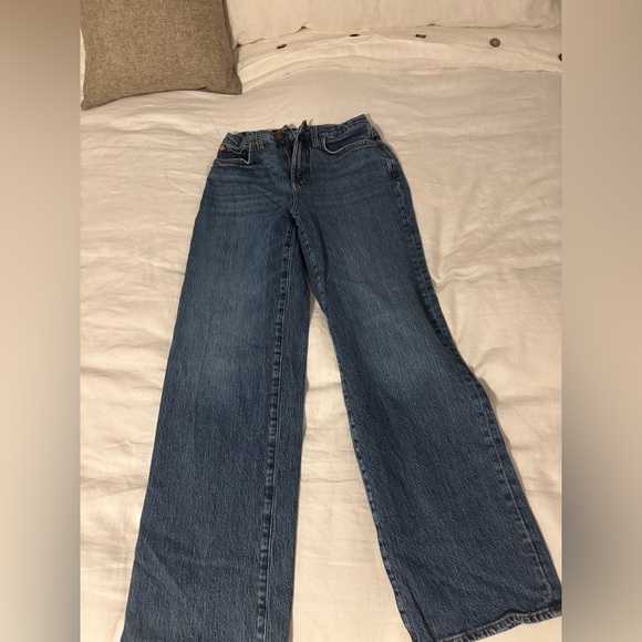Madewell The Perfect vintage wide leg jeans size 26 - Picture 5 of 12